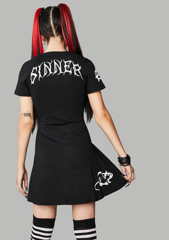 Cruel And Unusual Mini Dress