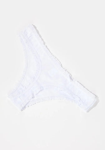 White Christmas And Chill Thong