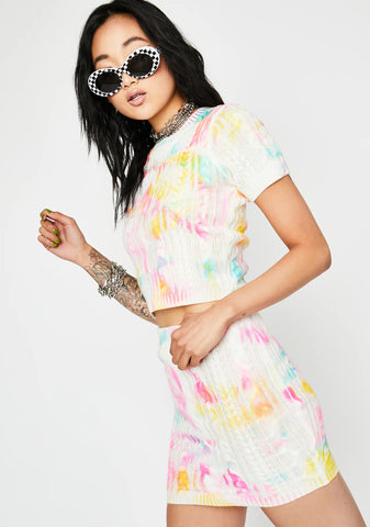 Against The Wall Skirt Set