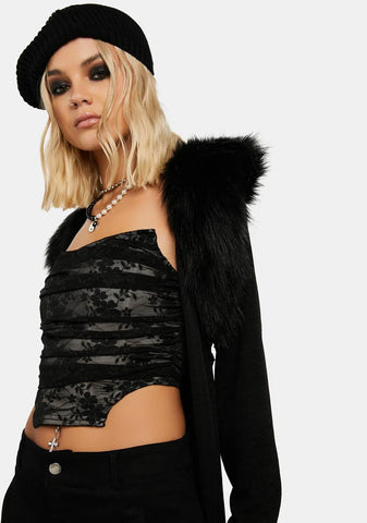 Scandalous Secret Lace Corset Top