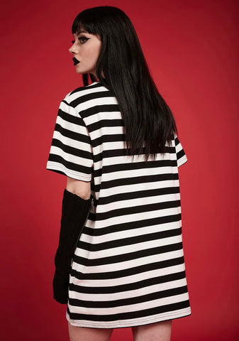 Existential Freeze Striped Tee