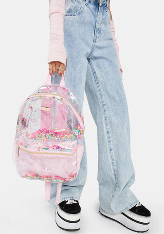Think Pink Confetti Backpack