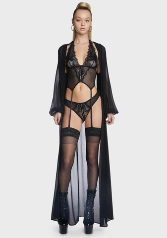 Late At Night Bustier Set