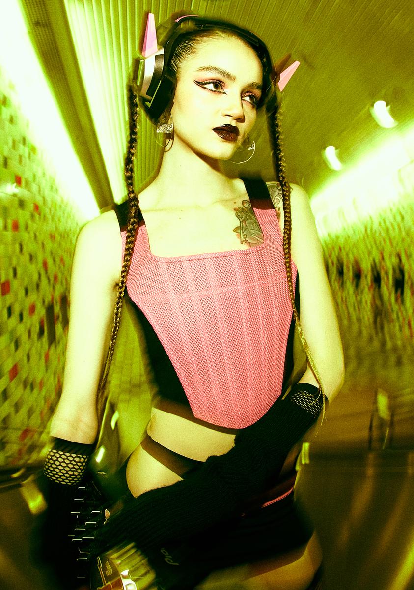 Cyber Queen Corset Top