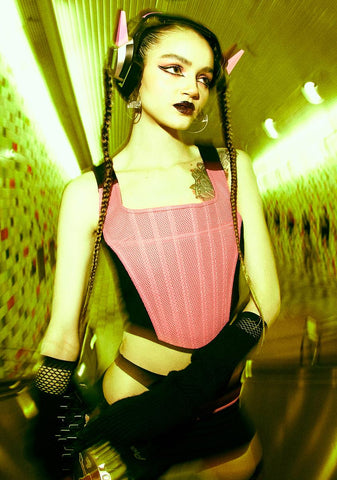 Cyber Queen Corset Top