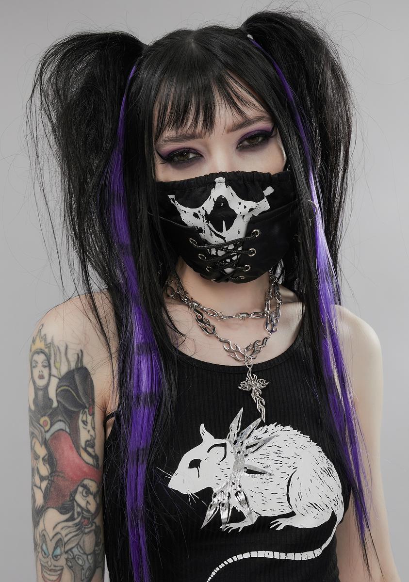 Living Dead Skeleton Face Mask