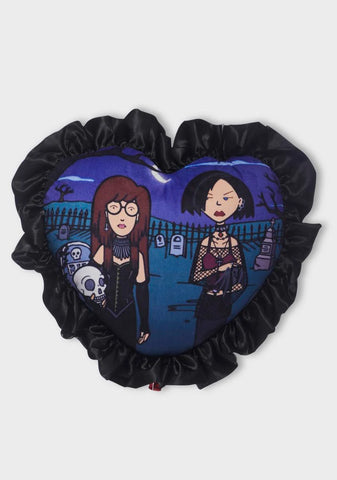 Harsh Realities Heart Pillow