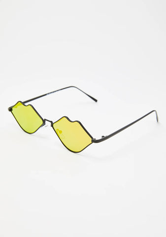 Sour Read My Lips Sunglasses