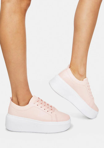 No One Deserves You Platform Sneakers