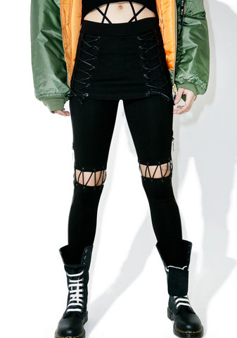 A Different Story Lace-Up Pants