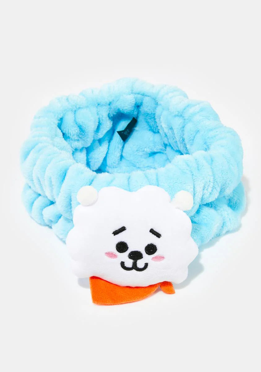 X BT21 RJ 3D Blue Teddy Headband