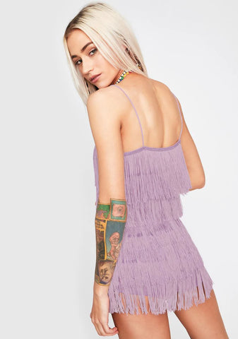 Road To Nowhere Fringe Romper