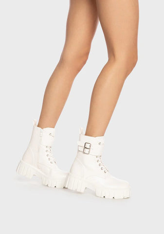 Up The Creek Combat Boots