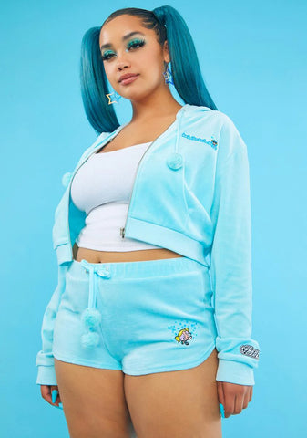 Always Everything Nice Velour Shorts