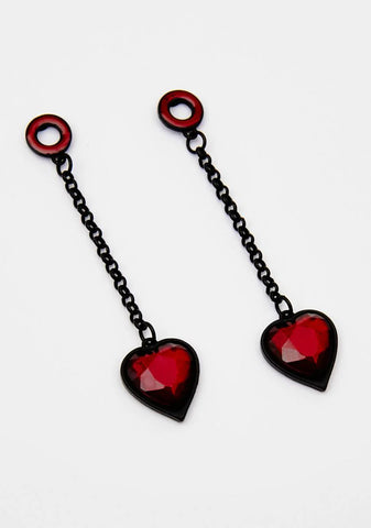 Bloodlust And Passion Drop Earrings