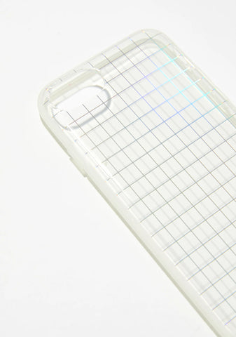 Holographic Grid iPhone Case