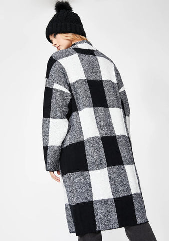 Feelin' Improper Plaid Jacket