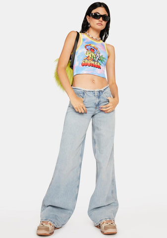 Stoner Mushroom Crop Tank