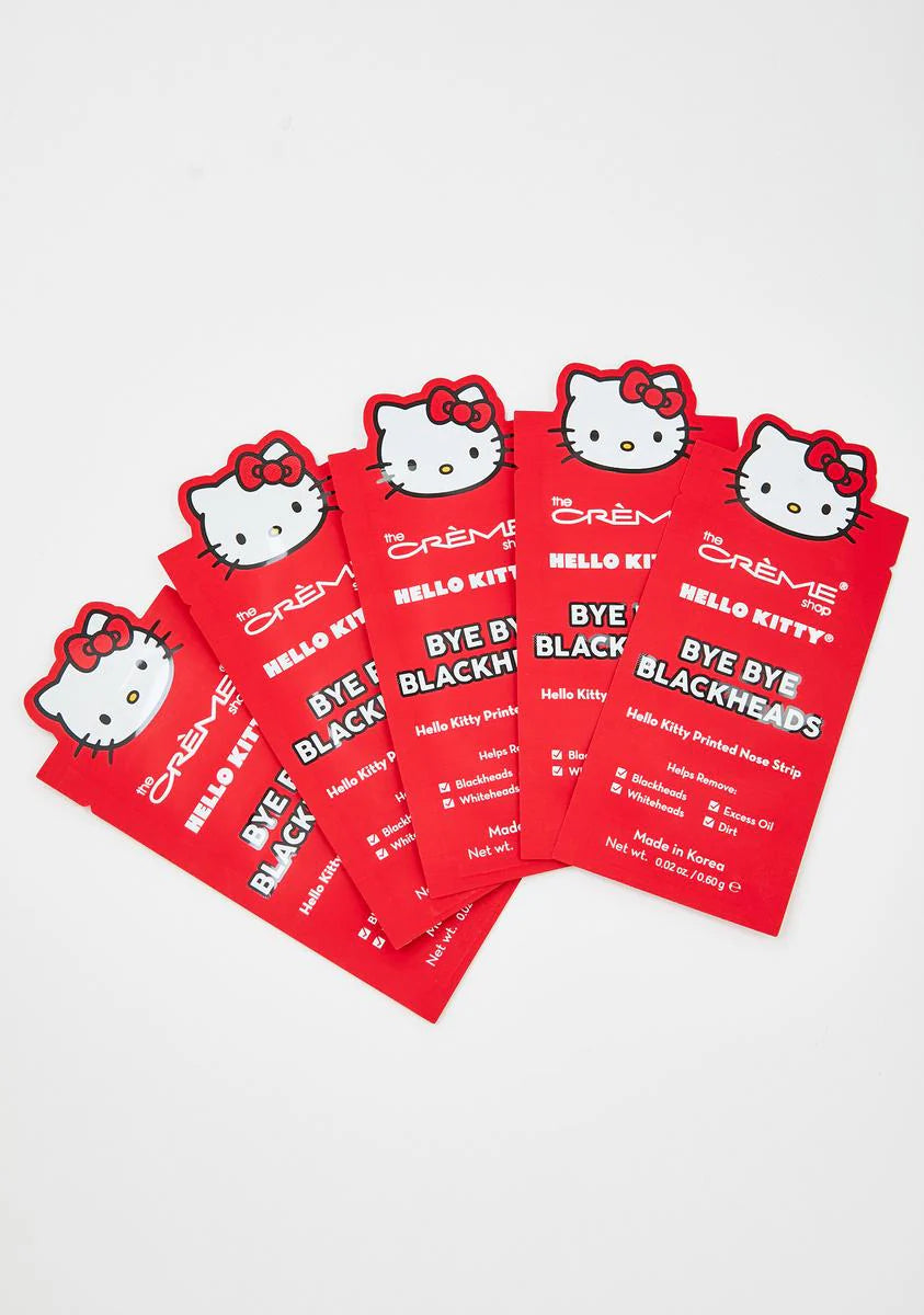 Hello Kitty Bye Bye Blackhead Nose Strips
