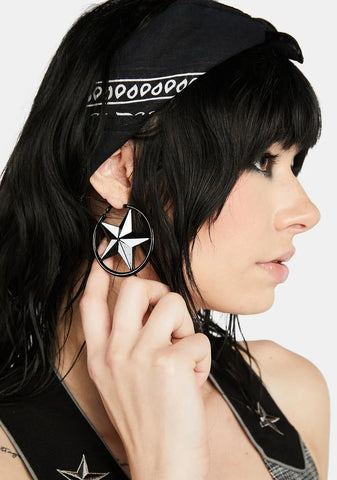 Keep On Rollin' Hoop Earrings