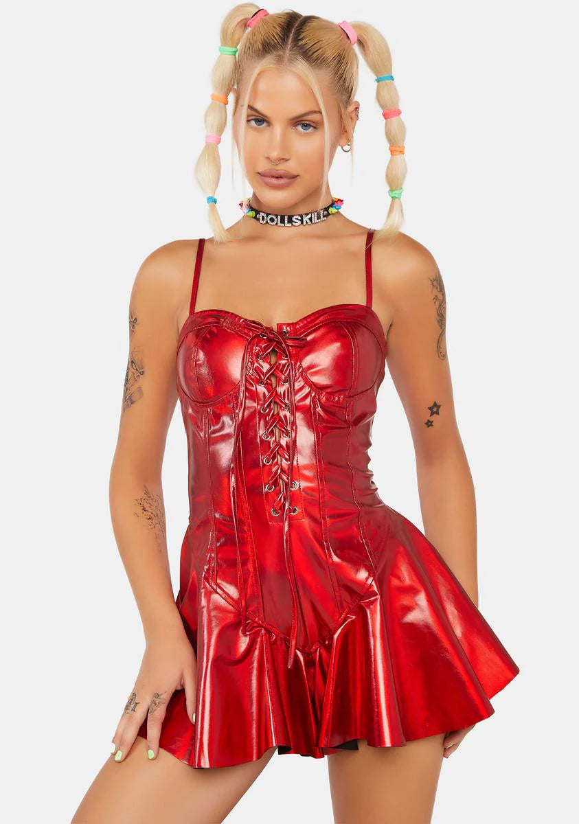 Ruby Maximized Pleasure Mini Dress