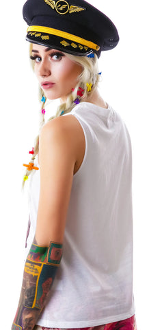 I Donut Give A Fuck Muscle Tank - Black