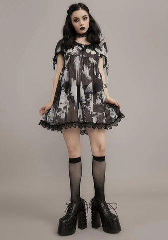 Dare To Cross Me Platform Brogues