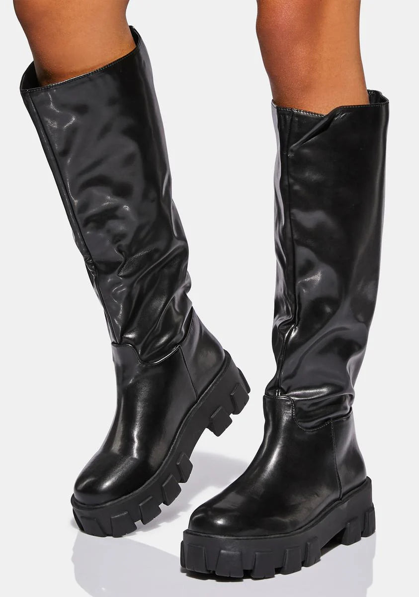 Wicked With The Band Knee High Boots