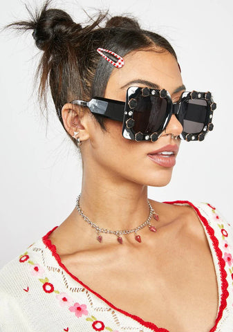 Wicked Sweetener Rose Sunglasses
