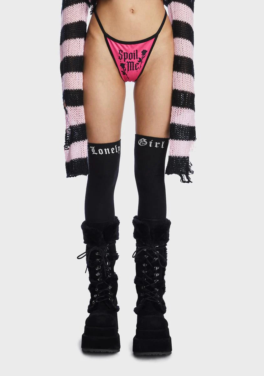 Spoil Me Graphic Thong