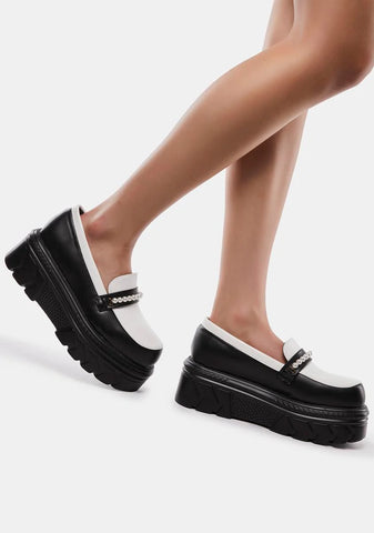 Ayoko Pearl Stomer Loafers