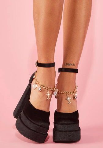 Everlasting Grace Platform Heels