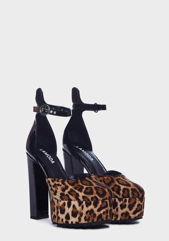 I Cheated Platform Heels