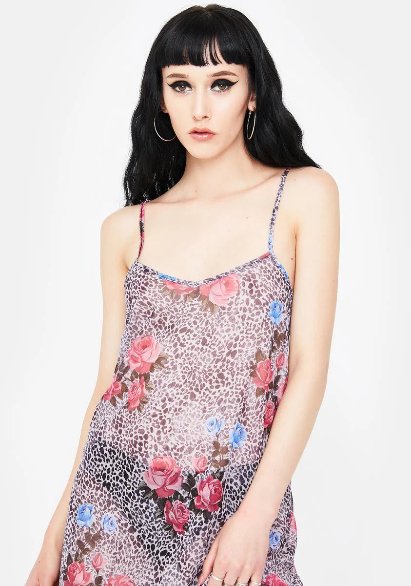 Jungle Rose Sanita Mini Dress