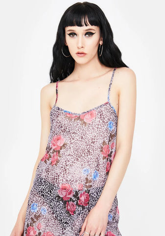 Jungle Rose Sanita Mini Dress