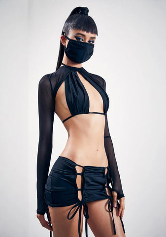 Video Vixen 4-Piece Lingerie Set