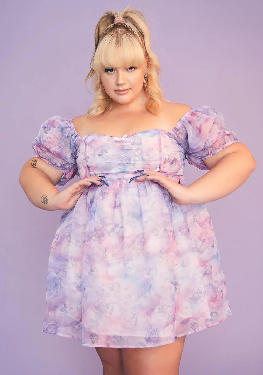 She's On Cloud Nine Babydoll Dress