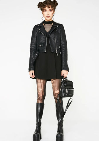 Fake Two Piece Dress