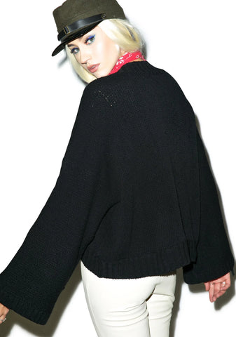 Dreamweaver Hand Knit Sweater - Gray