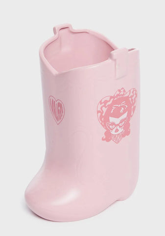 Loretta Cowboy Boot Vase