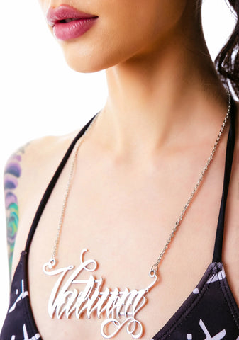 Valium Necklace
