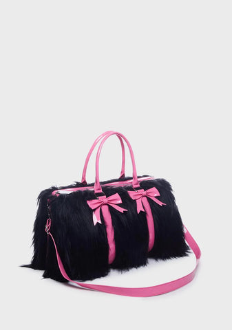 Sweet Sinner Weekender Bag - Black