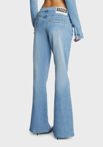 Low Rider Bootcut Jeans
