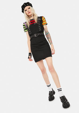 Duration Buckle Mini Dress