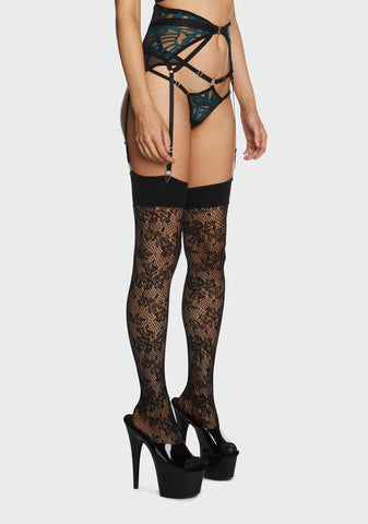Monarch Mesh Garter