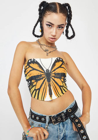 Wings To Carry You Corset Top