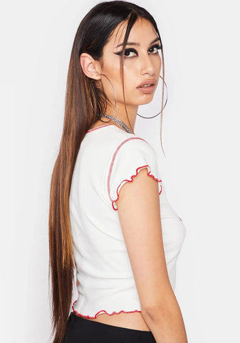 In Technicolor Logo Baby Tee