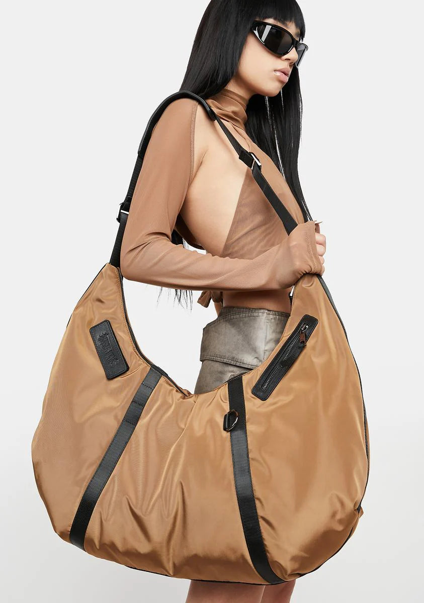 Atmosphere Oversized Crescent Tote Bag