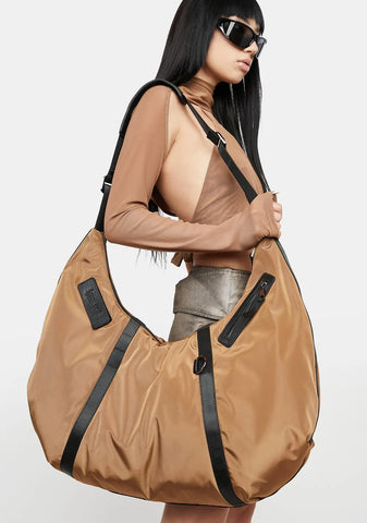 Atmosphere Oversized Crescent Tote Bag