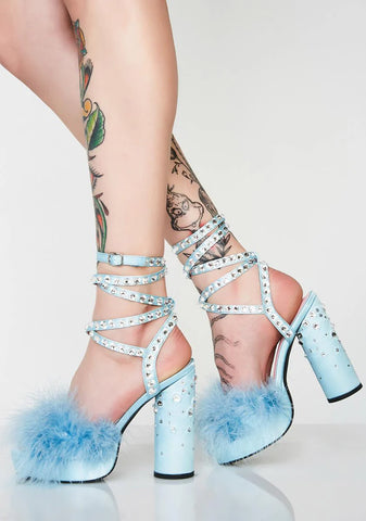 Boudoir Baby Fluffy Heels